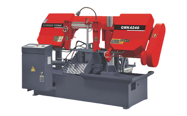武侯GWK4240数控双柱卧式带锯床